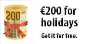 200 euro holidays